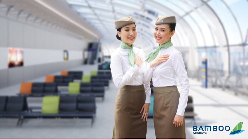 Đồng phục tiếp viên Bamboo Airways