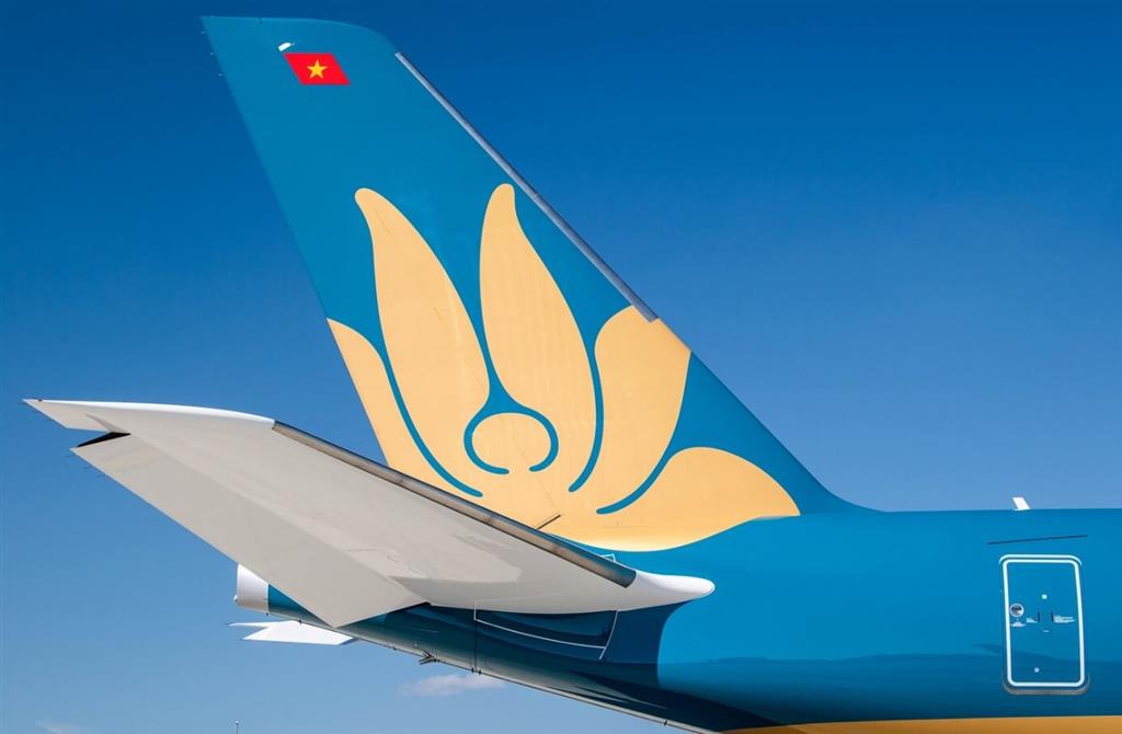 B&ocirc;ng Sen V&agrave;ng &ndash; Biểu tượng của h&atilde;ng Vietnam Airlines
