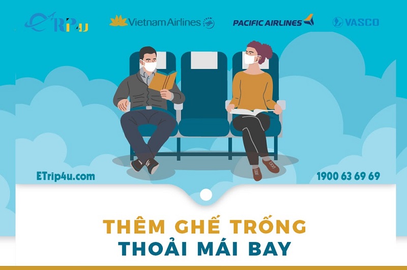 Vietnam Airlines triển khai Ưu đãi thêm ghế trống