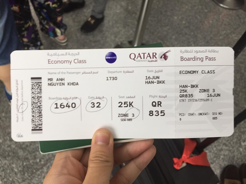 Cách đổi vé máy bay Qatar Airways Cách đổi vé máy bay Qatar Airways