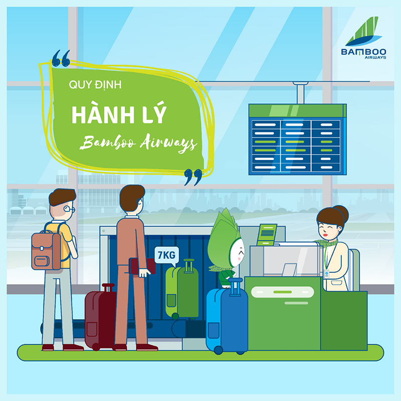 Quy định h&agrave;nh l&yacute; k&yacute; gửi Bamboo Airways