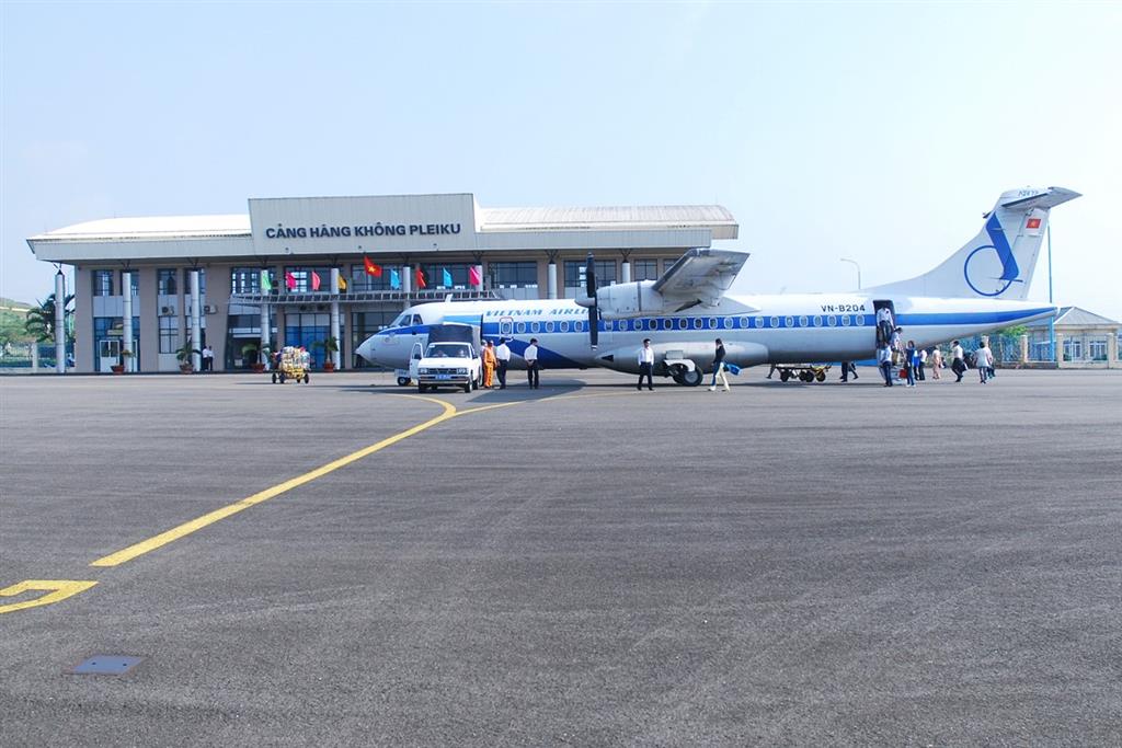 Th&ocirc;ng tin về s&acirc;n bay Pleiku