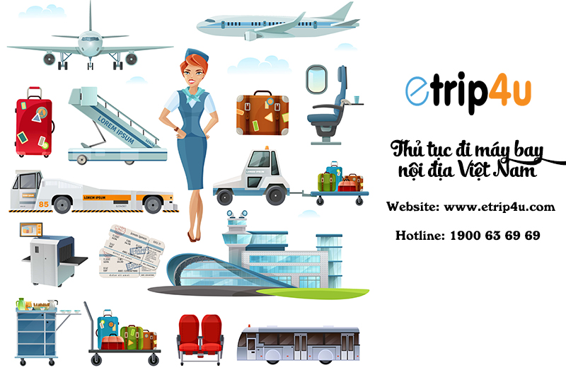 Thủ tục đi máy bay nội địa Việt Nam mới nhất