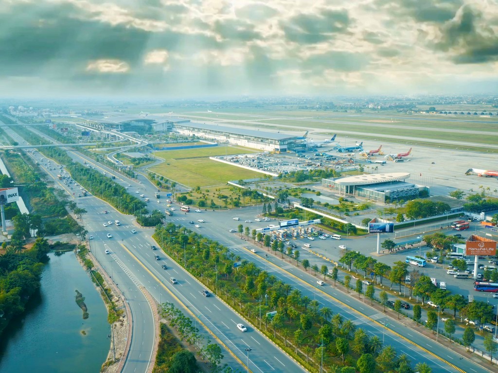 To&agrave;n cảnh nh&agrave; ga T2
