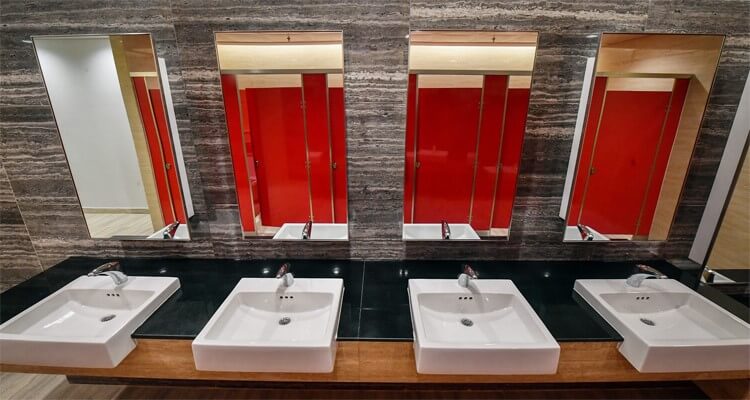 Toilet trong sân bay Vân Đồn được thiết kế theo phong cách Toilet trong sân bay Vân Đồn được thiết kế theo phong cách