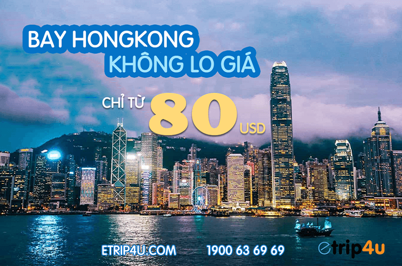 Ưu đãi Vietnam Airlines: Bay HongKong không lo giá với vé chỉ từ 80USD Ưu đãi Vietnam Airlines: Bay HongKong không lo giá với vé chỉ từ 80USD