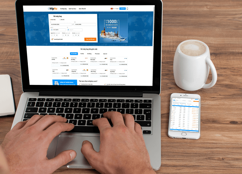 Đặt v&eacute; m&aacute;y bay một chiều gi&aacute; rẻ nhất tại Vnbuy