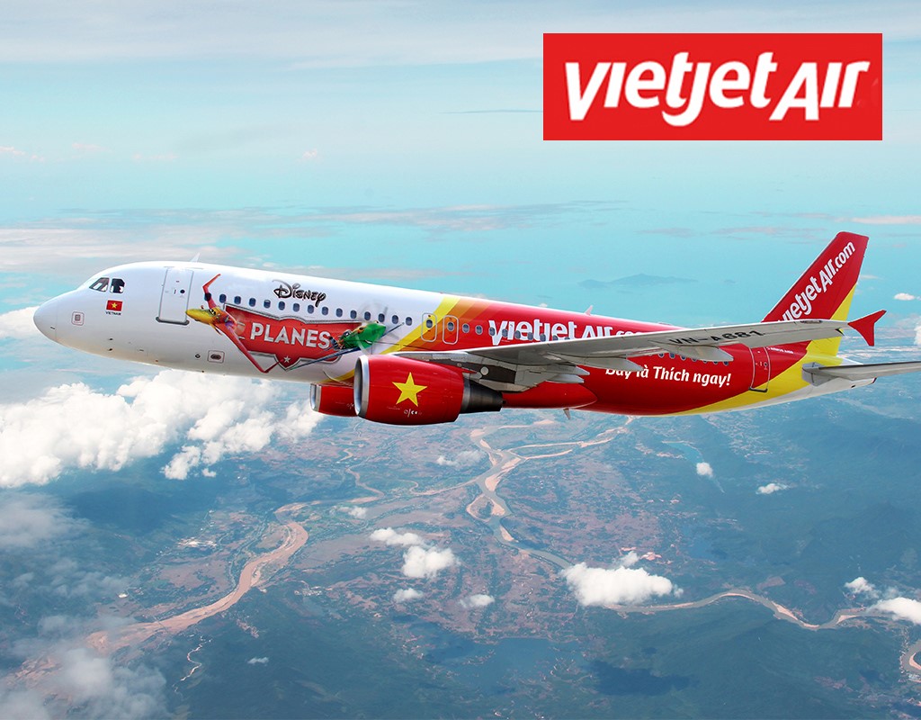 V&eacute; m&aacute;y bay gi&aacute; rẻ Vietjet Air sẽ gi&uacute;p bạn vi vu khắp mọi miền đất nước