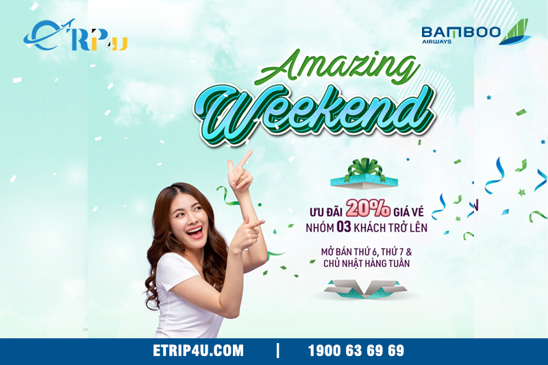 Vi vu nốt mùa xuân đất Việt cùng ưu đãi 20% từ Bamboo Airways Vi vu nốt mùa xuân đất Việt cùng ưu đãi 20% từ Bamboo Airways