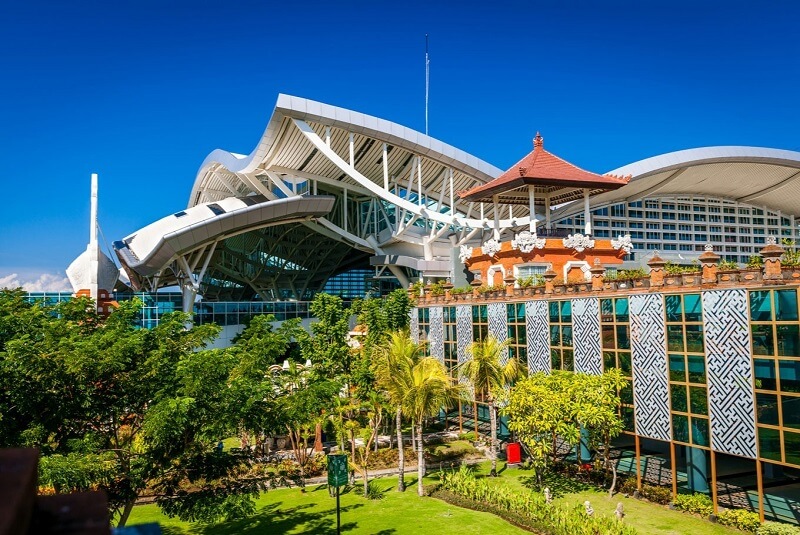 Sân bay Denpasar Bali với thiết kế ấn tượng