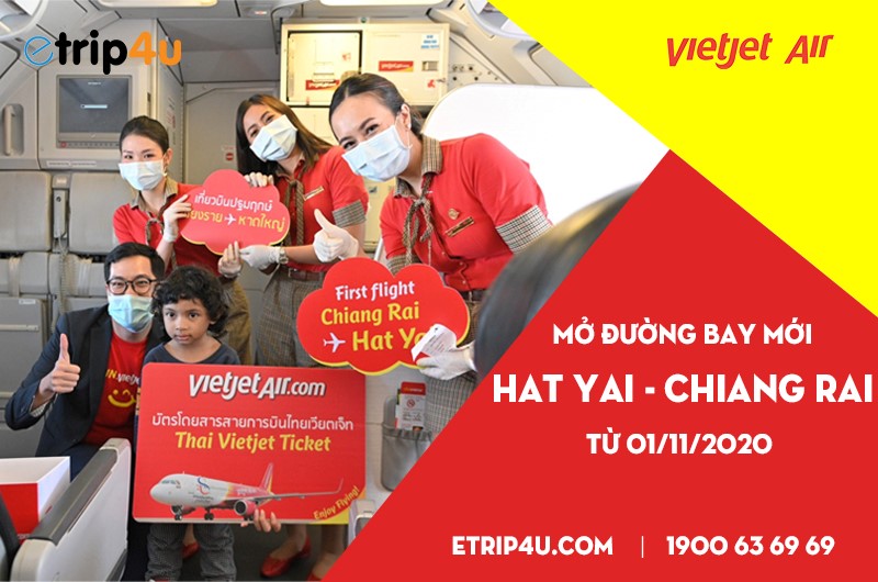 Cập nhật đường bay mới của Vietjet Air