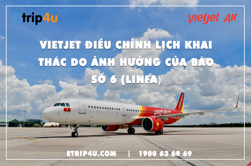 Cập nhật lịch bay Vietjet Air