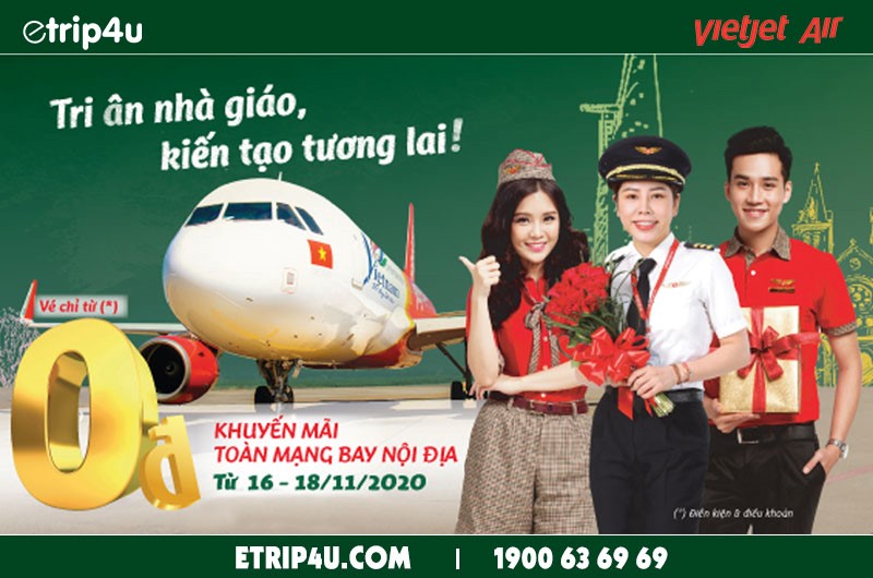 Cập nhật ưu đãi Vietjet Air Cập nhật ưu đãi Vietjet Air