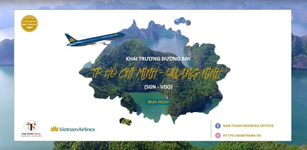 Vietnam Airlines khai trương đường bay Hồ Chí Minh - Quảng Ninh Vietnam Airlines khai trương đường bay Hồ Chí Minh - Quảng Ninh