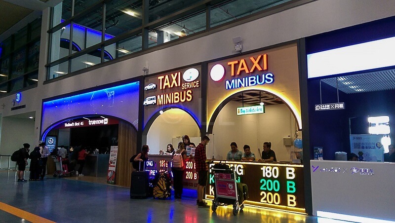 Quầy vé Taxi và Minubus tại Sân bay Quầy vé Taxi và Minubus tại Sân bay