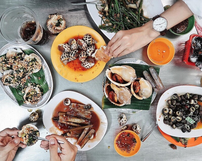Sài Gòn là thiên đường của các món ốc Sài Gòn là thiên đường của các món ốc