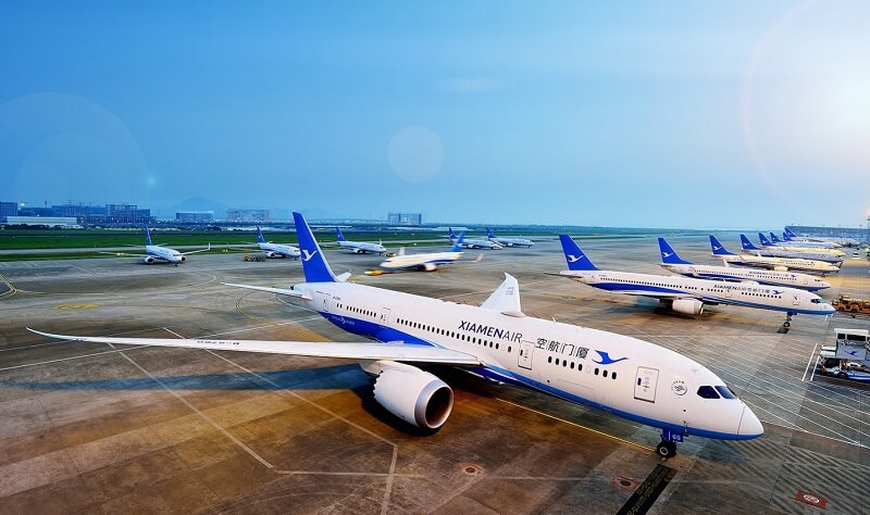 Xiamen Air sở hữu đội bay vô cùng hùng hậu Xiamen Air sở hữu đội bay vô cùng hùng hậu
